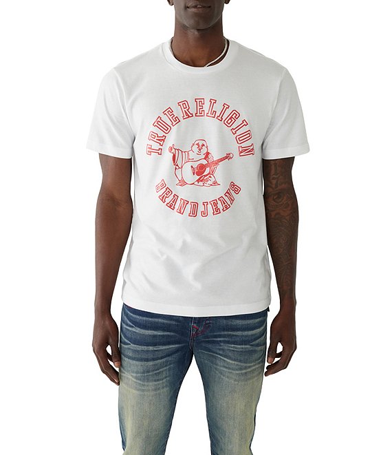 True Religion Short Sleeve Buddha Graphic T-Shirt | Dillard's