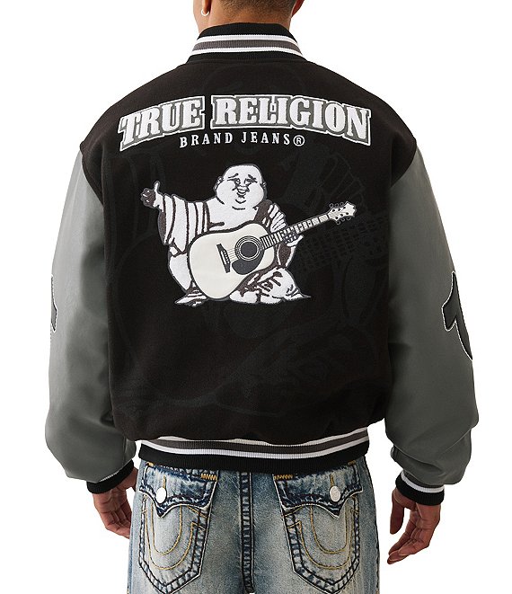 True Religion Varsity Buddha Jacket Dillard's