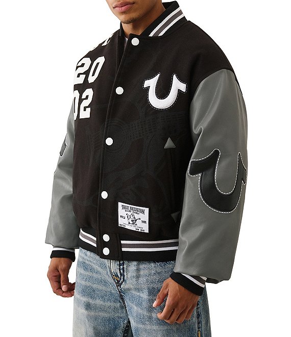 True Religion Varsity Buddha Jacket | Dillard's