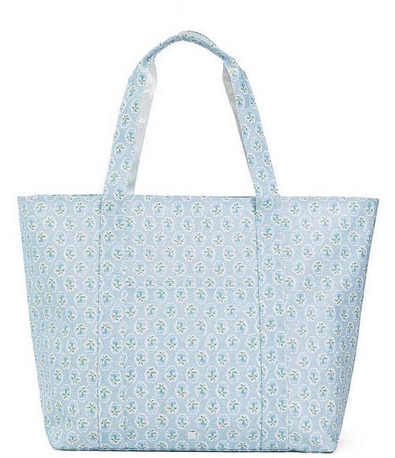 TRVL Design Petite Fleur Blue Jumbo Tote