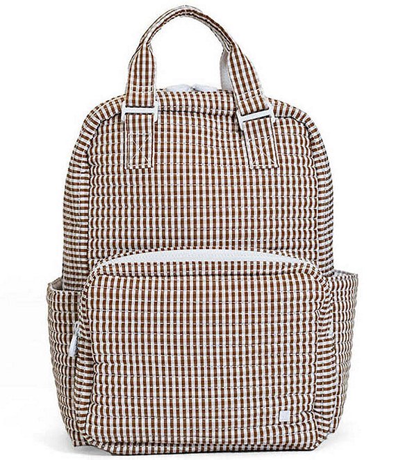 TRVL Design Quilted Coco Gingham Ayn Diaper Bag
