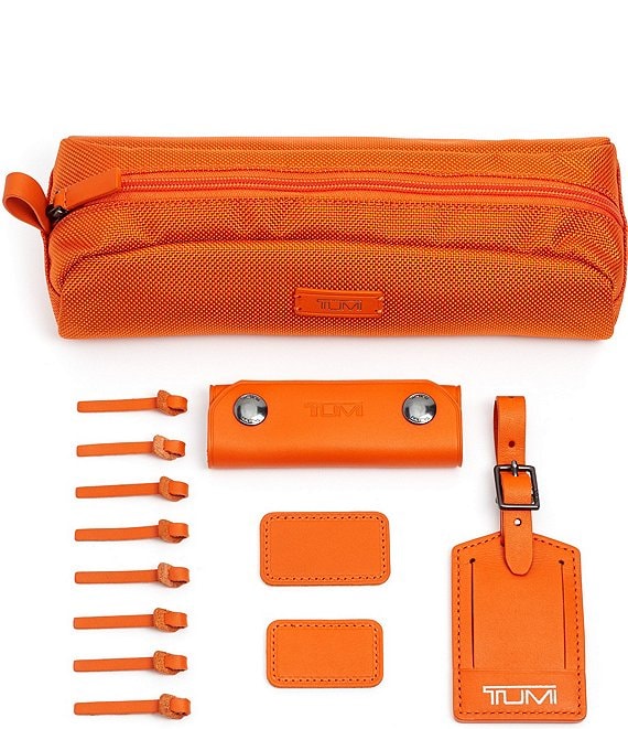 TUMI アクセントキット パーツ ペンケース ポーチ ネームタグ オレンジ Tumi Accents Kit | Dillard's