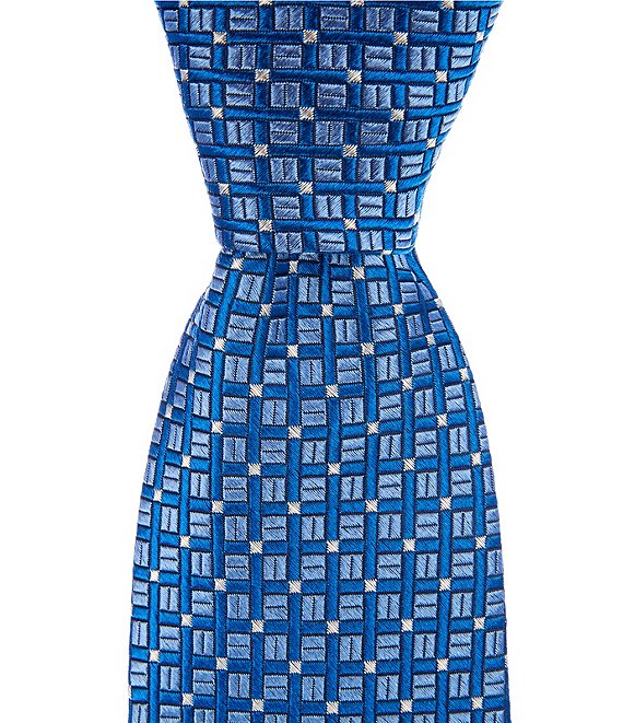 Turnbury Andy Mini Squares Traditional Silk Blend Tie