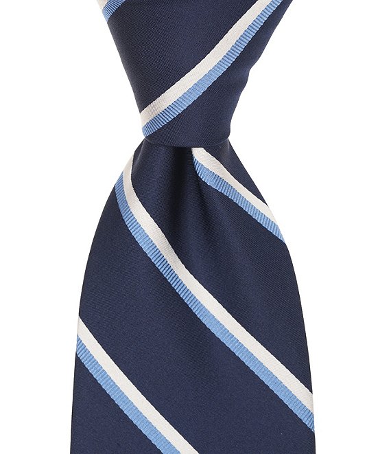 Turnbury Jaiden Stripe Traditional Polyester/Silk Tie