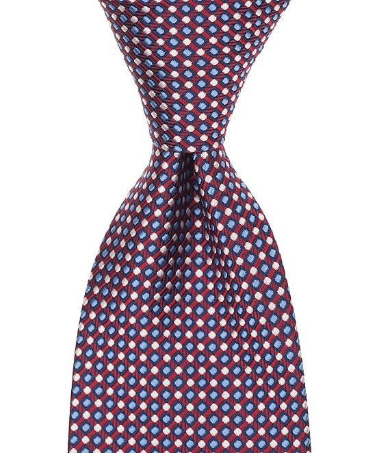 Turnbury Lael Geometric Traditional Polyester/Silk Tie