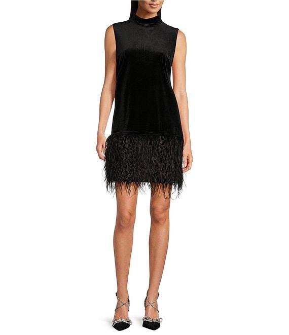 Tyler Boe black velvet sold dress small