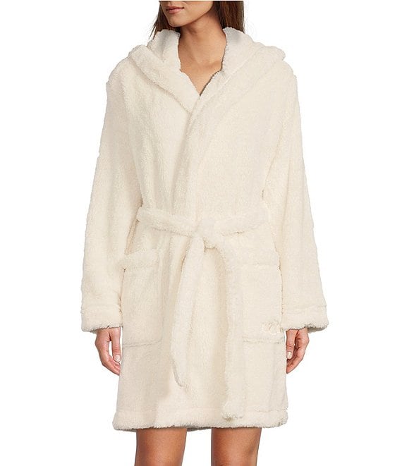 UGG® Aarti Plush Hooded Cozy Sherpa Robe | Dillard's