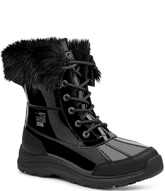 UGG Adirondack III Patent Leather Cold Weather Winter Boots
