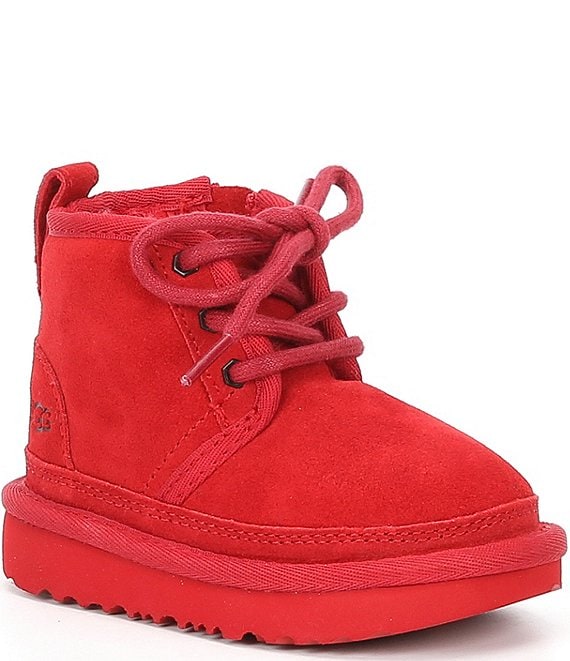 UGG® Kids' Neumel II Suede Water Resistant Booties (Infant) | Dillard's