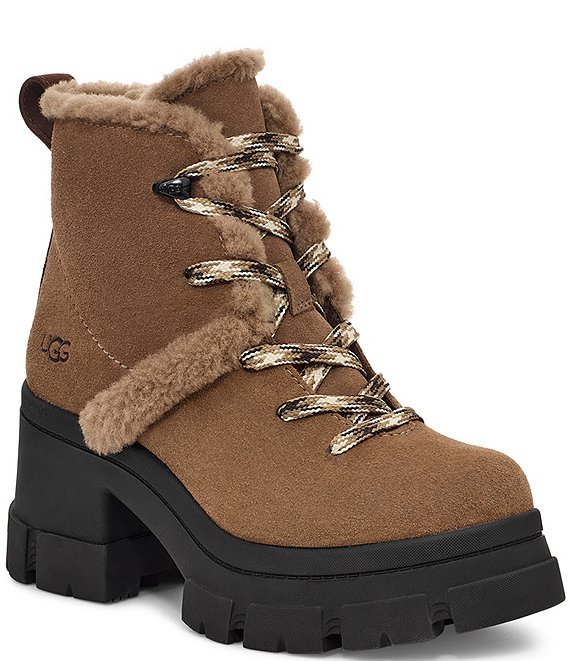 Heeled hiking boots deals