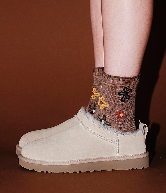 UGG Classic Micro Suede Booties | Dillard's