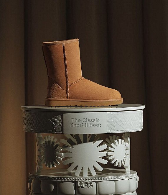 UGG Classic Short II Family Matching Suede Water Resistant Boots