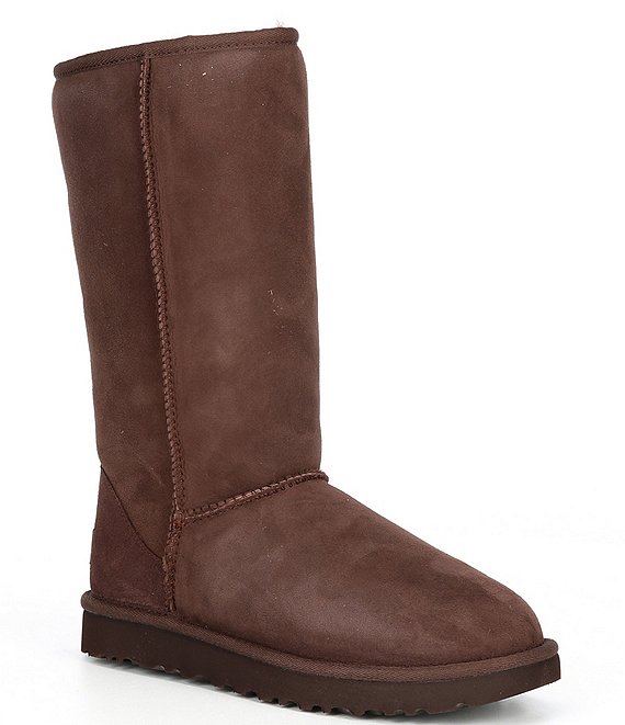 UGG Classic Tall II Suede Water-Repellent Cold Weather Boots | Dillard's