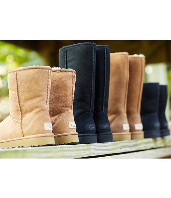 UGG Classic Tall II Suede Water Repellent Boots | Dillard's