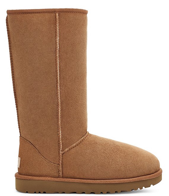 UGG Classic Tall II Suede Water Repellent Boots | Dillard's