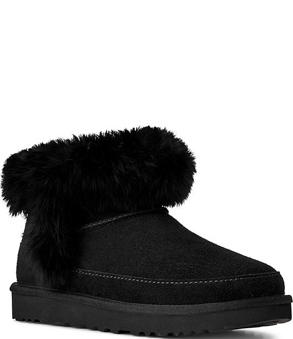 UGG Classic Ultra Mini Chalet Suede Booties