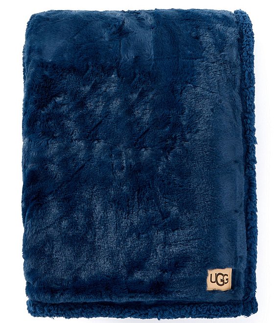 UGG Cynthia Faux Fur Throw Blanket | Dillard's