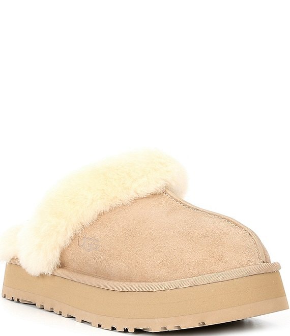 UGG Australia Women’s Disquette deals Sheepskin Slippers US 9