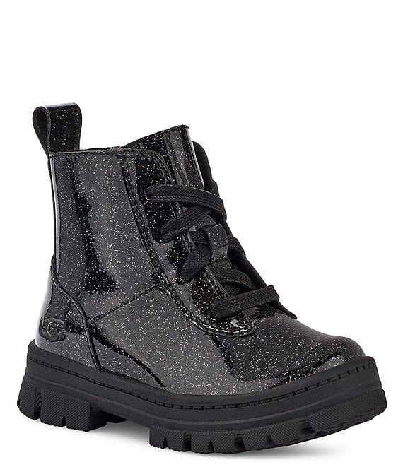 UGG Girls' Ashton Lace Up Glitter Boots (Infant) | Dillard's