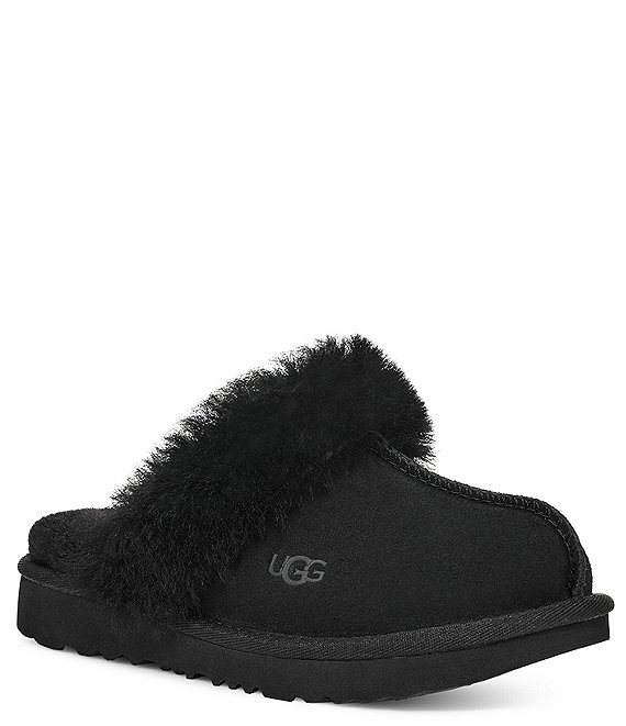 UGG | Shoes | Authentic New Ugg Cozy Ii Slippers Kids Sz 6 Women 75  Seashell Pink Glitter | Poshmark