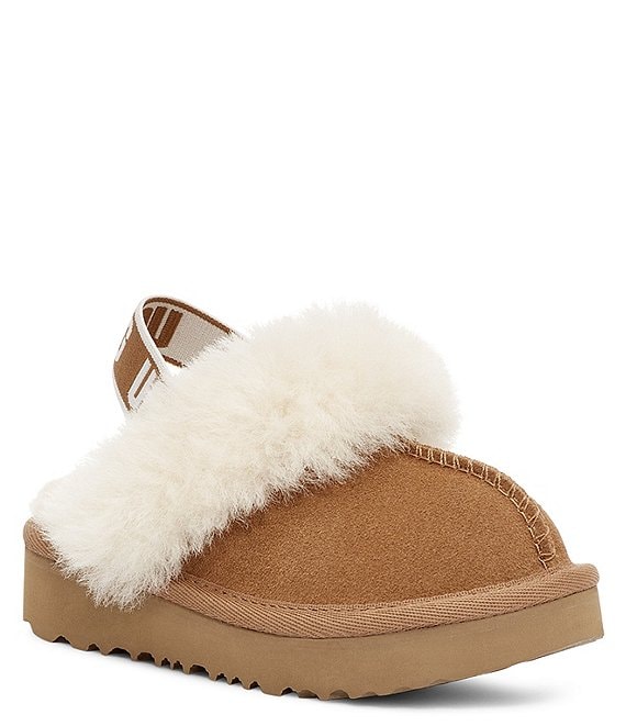 Baby ugg on sale fur slippers