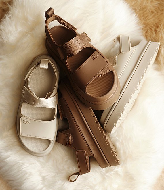 UGG GoldenGlow EVA Platform Family Matching Slingback Sandals