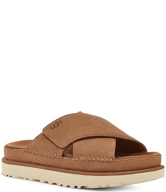 Dillards ugg slides best sale