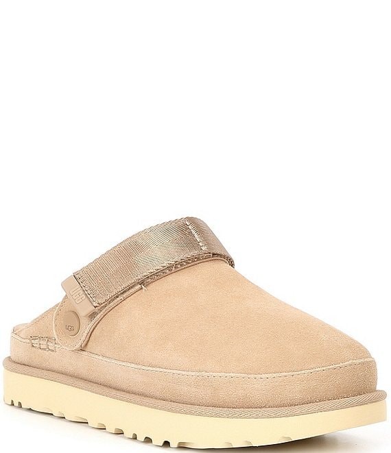 UGG Goldenstar Suede Family Matching Backstrap Clogs | Dillard's