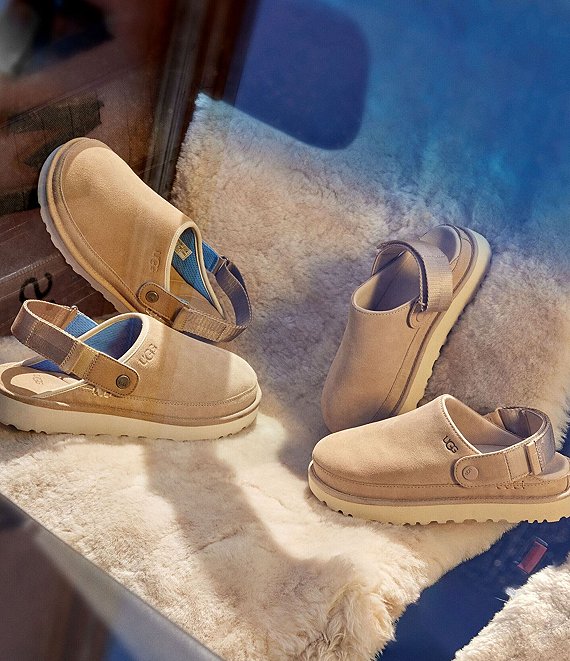 UGG Goldenstar Suede Family Matching Backstrap Clogs | Dillard's