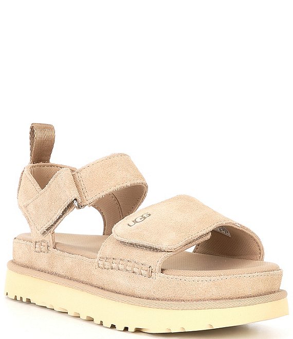 UGG Goldenstar Suede Family Matching Platform Sandals