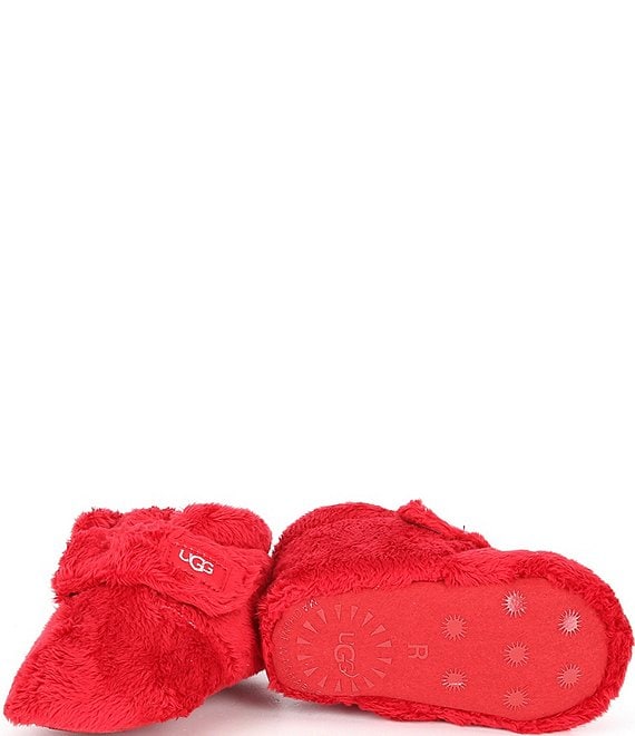 Color:Samba Red - Image 1 - UGG® Kids' Bixbee Washable Slip-On Crib Shoes (Infant)