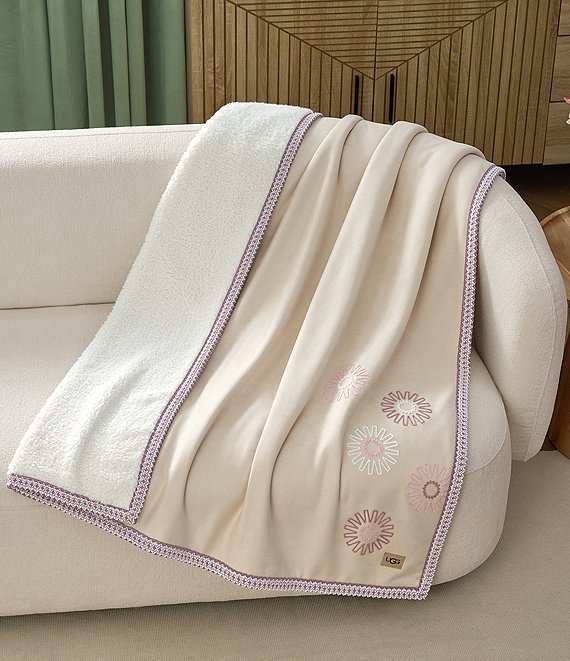 UGG Kirkwood UGGbraid Sun Stitch Throw Blanket