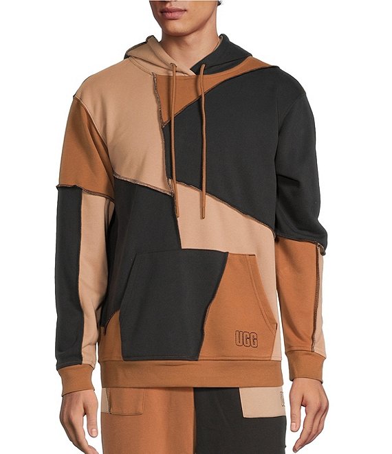 Long Sleeve Patchwork Hoodies Long Sleeve Patchwork Hoodies