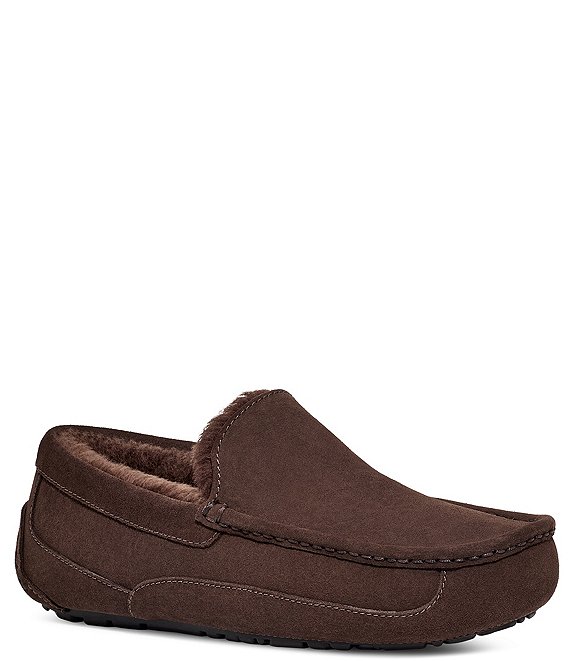 UGG Men's Ascot Suede Moc-Toe Slippers