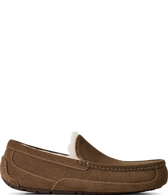 UGG Men's Ascot Suede Moc Toe Slippers | Dillard's