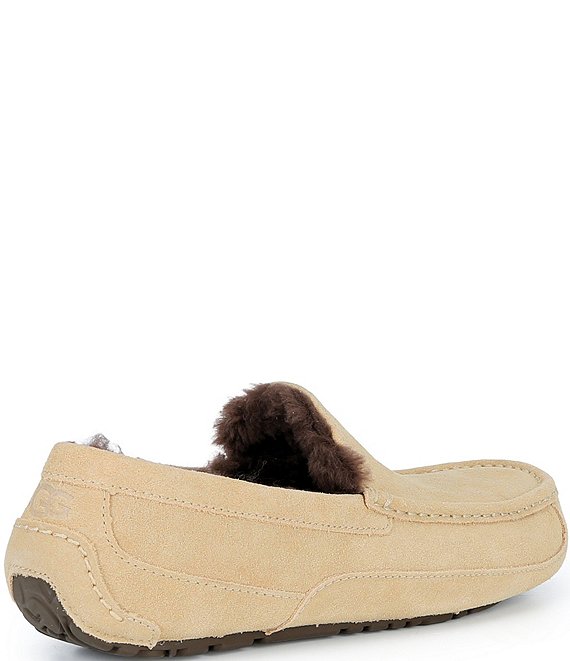【美品】UGG Ascot (28cm) UGG Men's Ascot Suede Moc Toe Slippers | Dillard's