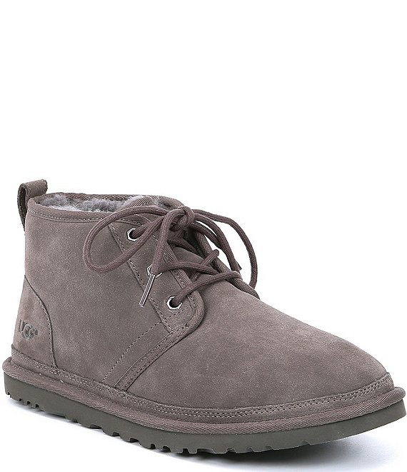 UGG® Men's Neumel Classic Fur Lined Suede Lace-Up Chukka Boots | Dillard's