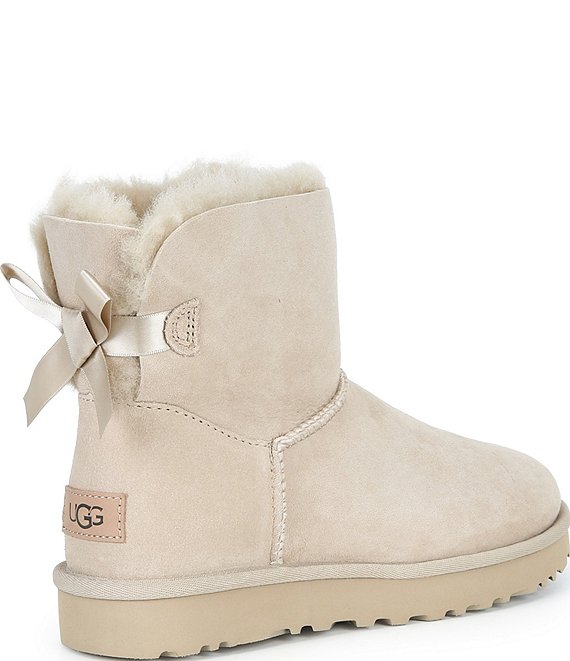 UGG Mini Bailey Bow II Water Resistant Booties | Dillard's