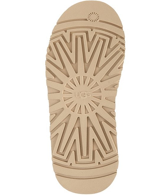 UGG Tazz II Suede Platform Clog Slippers | Dillard's