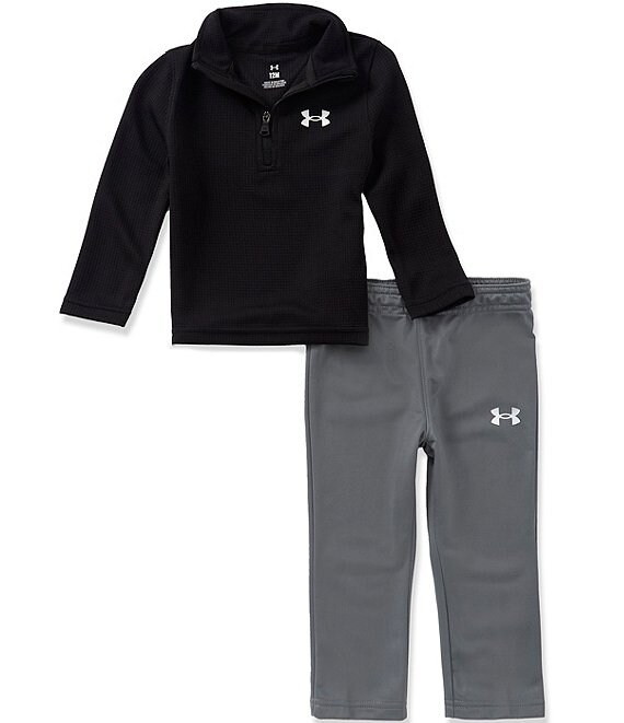 Under Armour Baby Boys Long Sleeve Quarter-Zip & Jogger Pants Set
