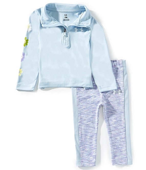 Under Armour Baby Girls Raglan-Sleeve Tech™ Twist Pullover & Coordinating Four-Way Stretch Leggings Set
