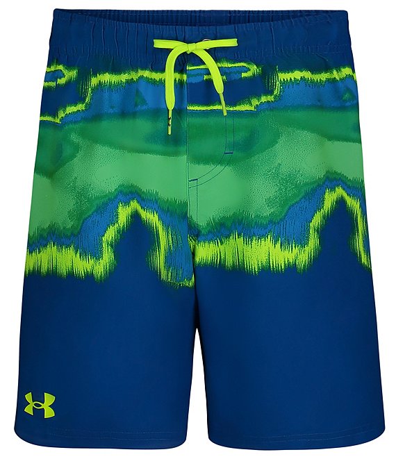 Boys under best sale armour swimming trunks