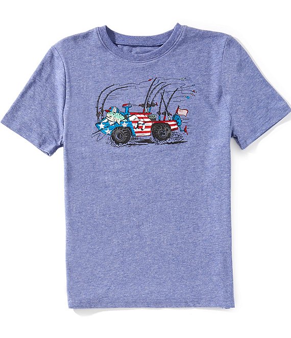 Under Armour Big Boys 8-20 Short-Sleeve Americana Car