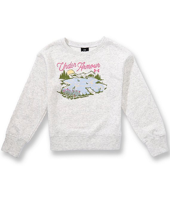 Under Armour Big Girls Lake Life Crew Pullover
