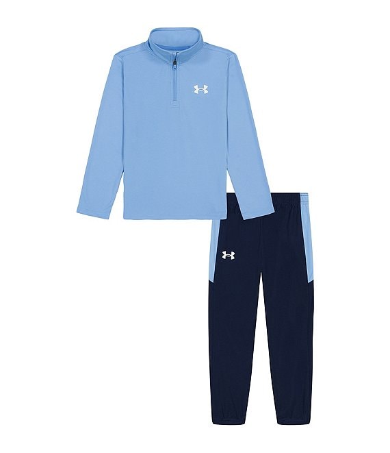 New/Once worn Under Armour boys size 7 jogger sweatpants, sweatshirt, Polo deals shirt