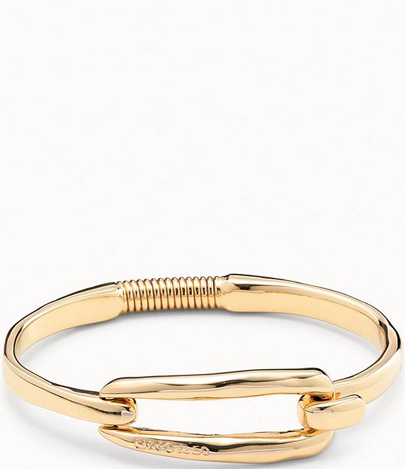 Color:Gold - Image 1 - Tied Gold-Tone Bangle Bracelet