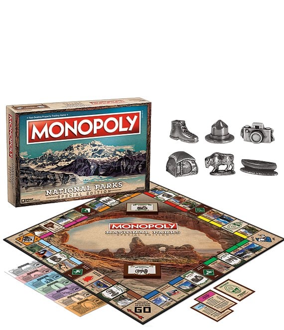 Usaopoly National Parks Special Edition Monopoly
