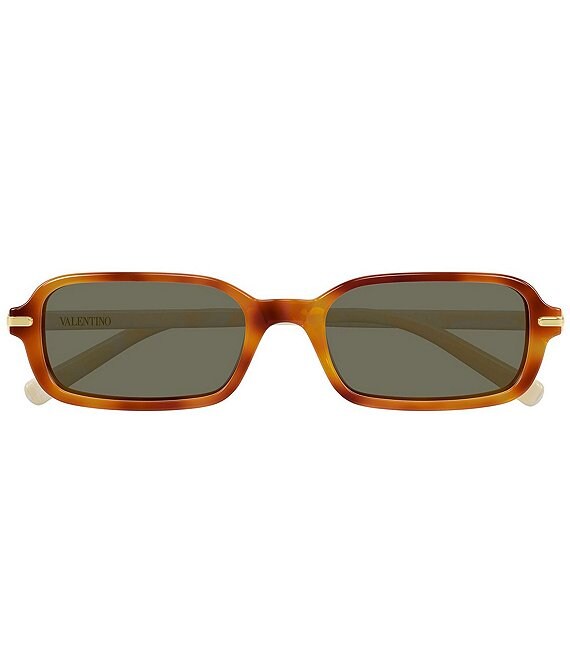 Valentino Women's V Logo 52mm Rectangle Sunglasses | Dillard's