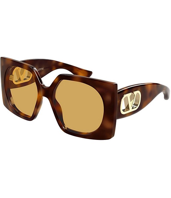 Valentino Women's V Logo 55mm Square Sunglasses | Dillard's