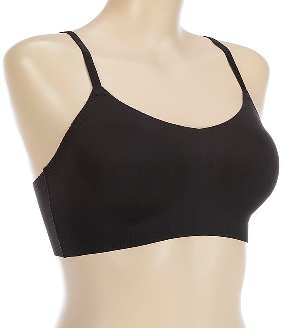 True & Co Body Scoop Adjustable Strap Bra Black at  Women's Clothing  store